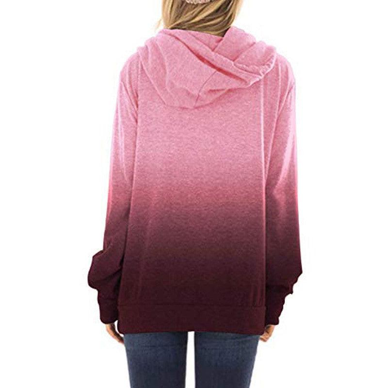 Cheky - Two-colored fashion hoodies for women