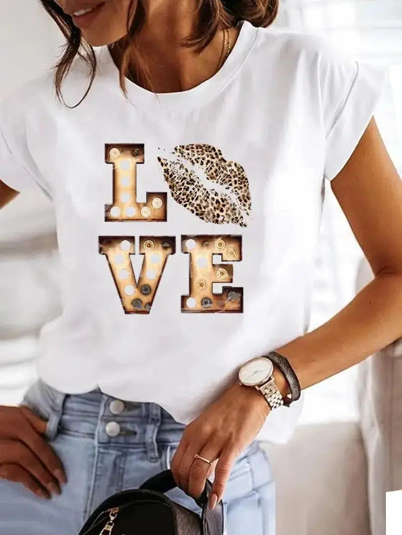 Cheky - Love Graphic Fashion Tee