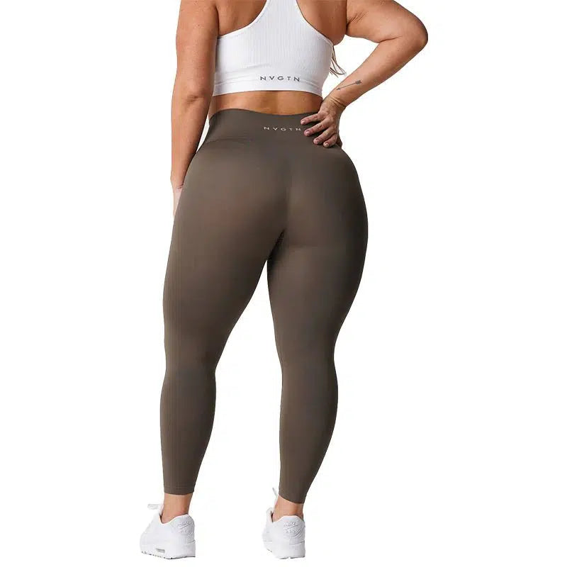 Cheky - Solid Seamless Yoga Leggings