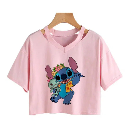 Cheky - Disney Stitch Manga Top