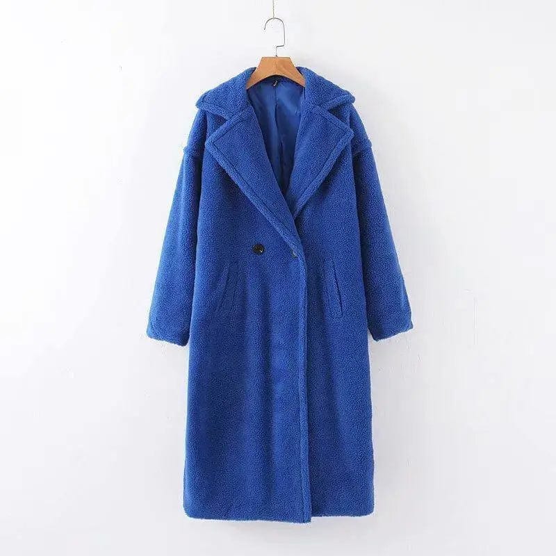 Cheky - Street style lamb wool coat