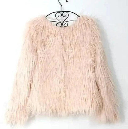 Cheky - new autumn and winter foreign trade ladies fur coat