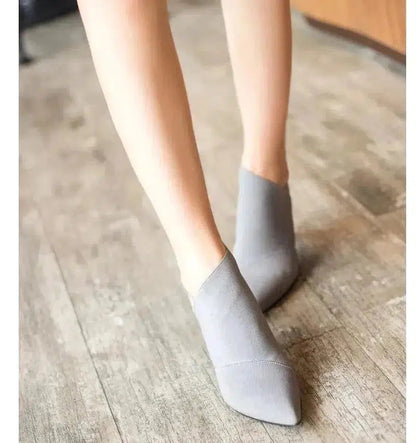 Cheky - Women Shoes Slip-On Retro High Heel Ankle Boot Elegant Cusp England Casual Short Boots Female Pointed Toe Stiletto Shoes